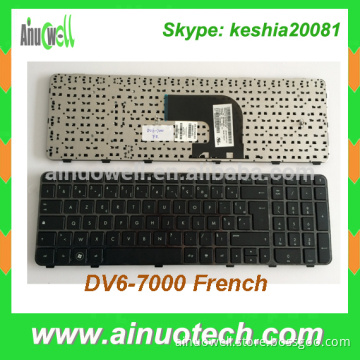 French Laptop Keyboard For HP Pavilion DV6-7000 7100 7200 7001TX 7002TX FR Laptop Keyboard US PL IT TR GR LA AR SP PO RU